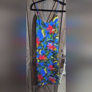 NWT Alice And Olivia Tropical Sunrise Saphira Dress